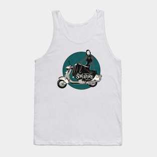 Vintage Singapore Ladies Moto Club Tank Top